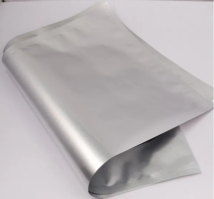 Silver Mylar Flat Bags Tas Kemasan Aluminium Foil Bebas BPA