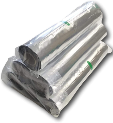 Premium Silver Extured Mylar Vacuum Sealer Bags Food Storage Aluminium Foil Pouches