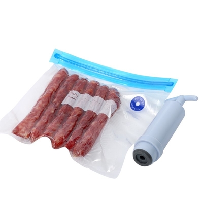 Penyimpanan Plastik QS Sous Vide Bags BPA Free Zipper Top Bags