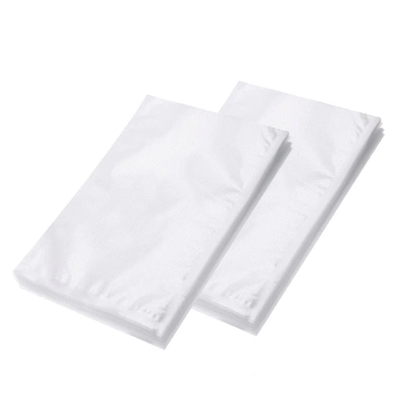 100PCS OEM SGS Tas Segel Vakum Putih Mesin Pengemas Makanan