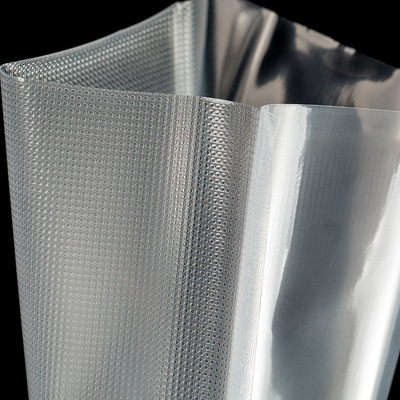 Penyimpanan Makanan Timbul Vacuum Sealer Rolls Cooking Sous Vide Nylon Vacuum Pouches