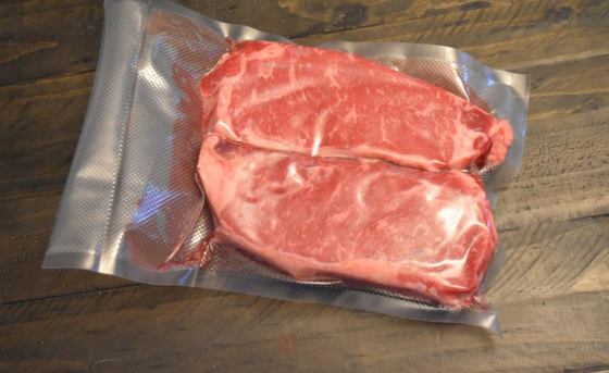 Kantong Makanan Penyegel Vakum Timbul PE Kantong Makanan Vakum Untuk Daging