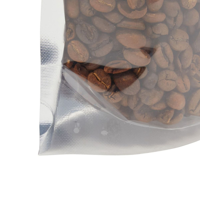 Aluminium Foil yang Dapat Ditutup Kembali Stand Up Pouch Bags Penyimpanan Makanan Bukti Bau Dengan Jendela