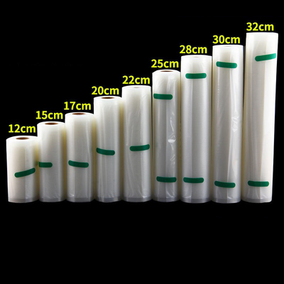 CE Plastik Timbul Vacuum Seal Bag Gulungan Penyimpanan Makanan Poly Nylon Vacuum Pouches