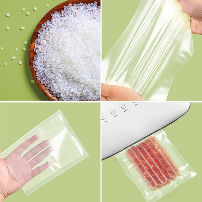 Hot sale PA/PE plastik Makanan sealer tas tas penyegel vakum roll untuk freezer