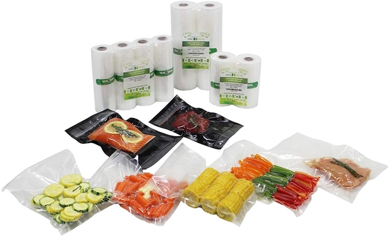 Hot sale PA/PE plastik Makanan sealer tas tas penyegel vakum roll untuk freezer