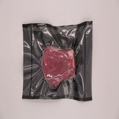 Food Grade All Black BPA Free Plastic Bag Heat Seal Nylon Vacuum Sealer