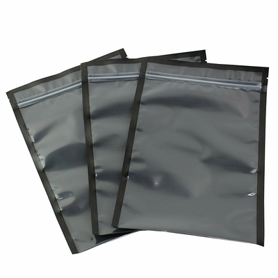 Black BPA Free Barrier Sous Vide Vacuum Bags Zipper Polypropylene Plastic Bag